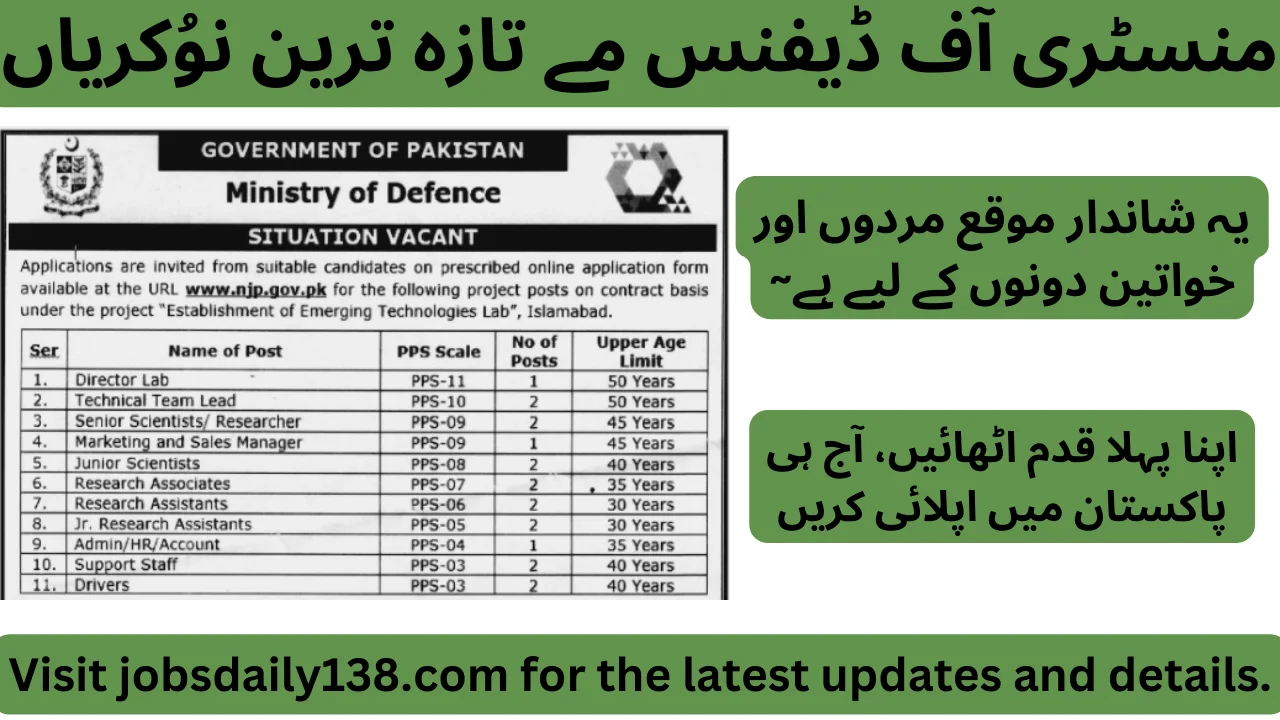 Latest Ministry of Defence jobs 2024